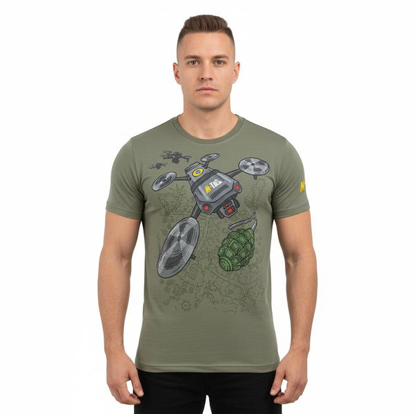 Tricou tactic drona militara M - TAC | Echipament tactic WARGEAR