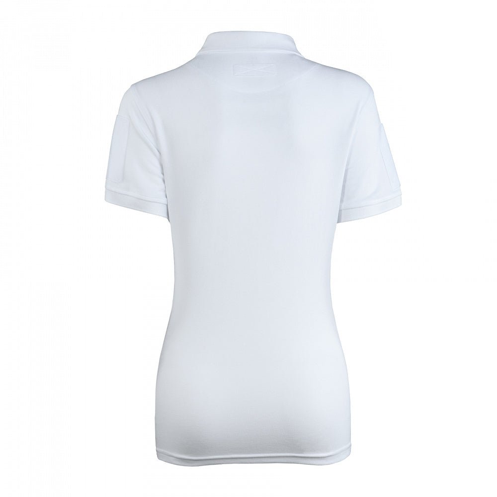 Tricou Tactic Polo Dama Alb – M - TAC | Echipament tactic WARGEAR