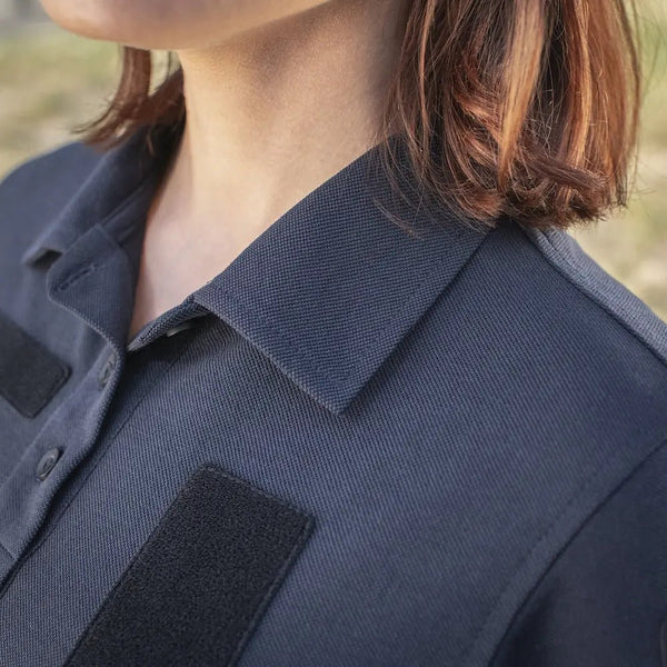 Tricou tactic polo dama navy blue M - TAC | Echipament tactic WARGEAR