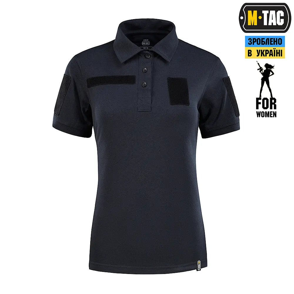 Tricou tactic polo dama navy blue M - TAC | Echipament tactic WARGEAR