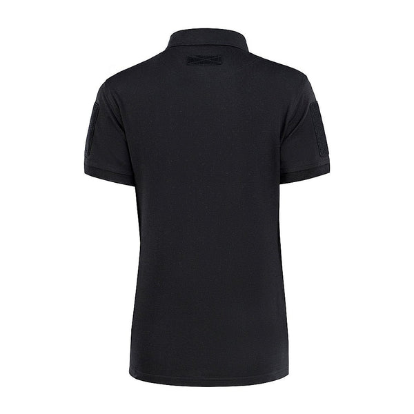 Tricou tactic polo dama negru M - TAC | Echipament tactic WARGEAR