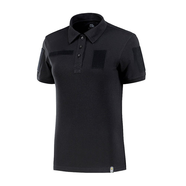 Tricou tactic polo dama negru M - TAC | Echipament tactic WARGEAR