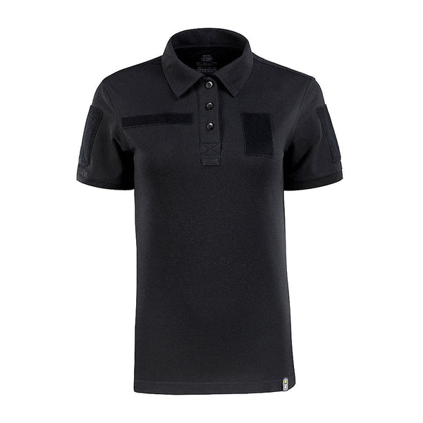 Tricou tactic polo dama negru M - TAC | Echipament tactic WARGEAR