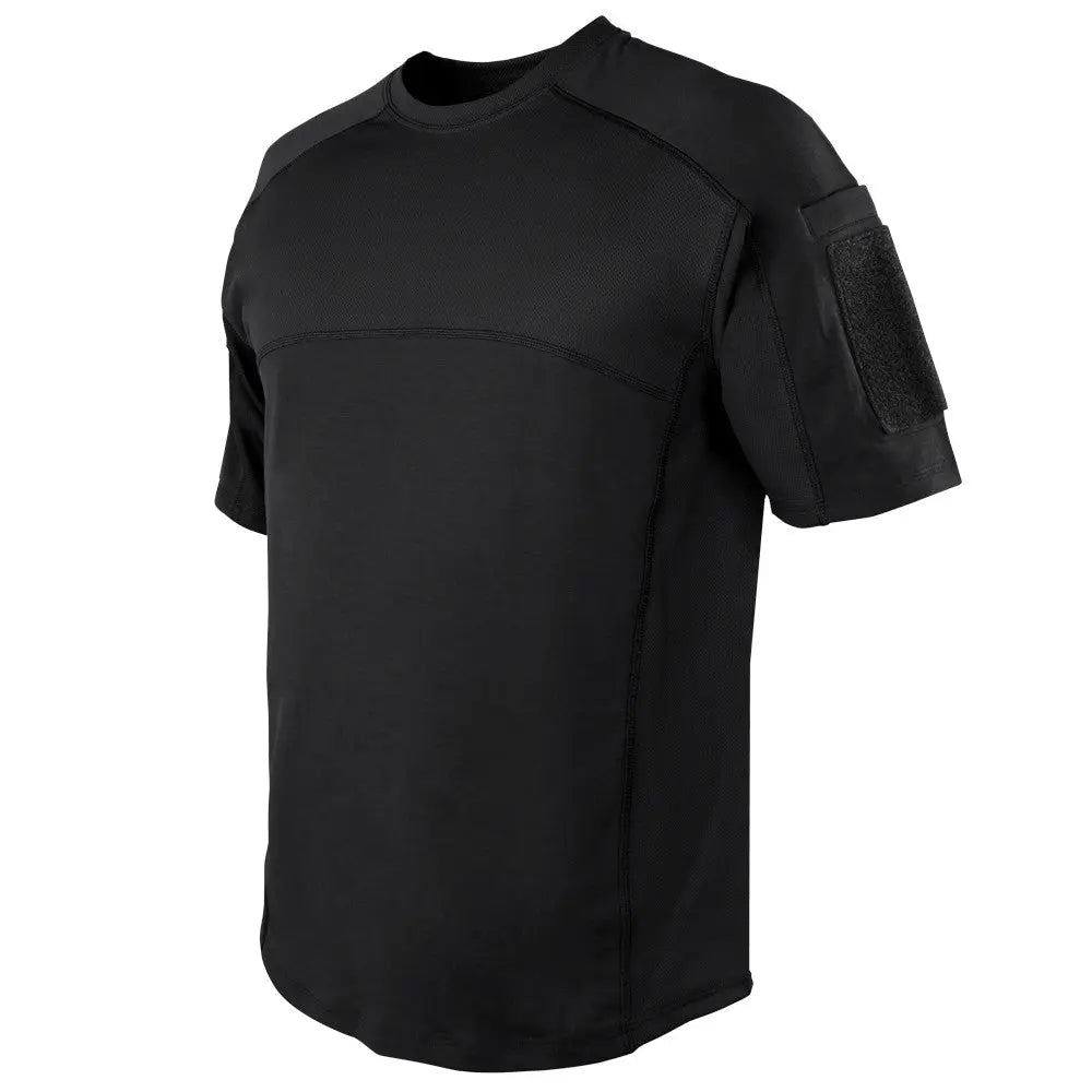 Tricou tactic TRIDENT BATTLE negru CONDOR | Echipament tactic WARGEAR