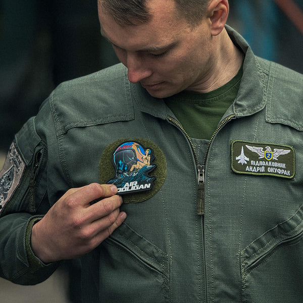 Patch PVC M-TAC Air Hooligan – Aviatie de Lupta Ucraina