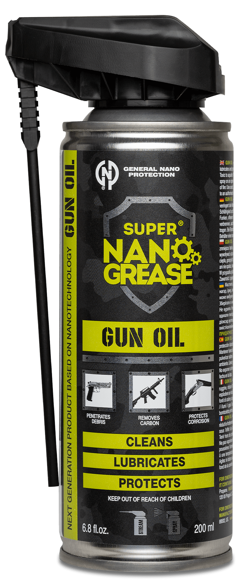 Ulei Întreținere Arme Gun Oil GNP 200ml | WARGEAR RO