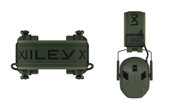 Wiley X® Shooting Range Kit VAPOR COMM – Ochelari balistici cu 3 lentile + Casti antifonice EARMOR® M300WXJ – Editie limitata  WARGEAR