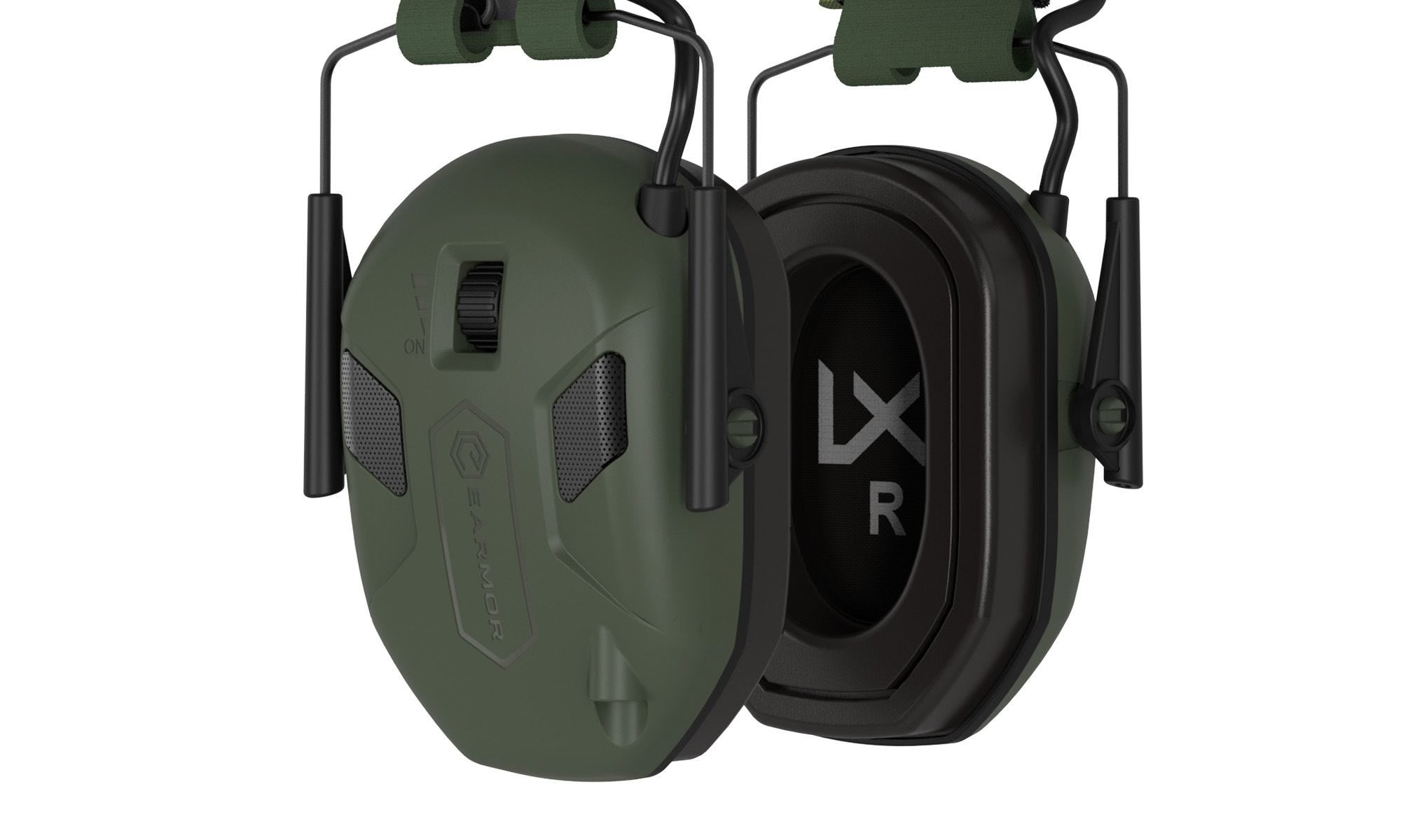 Wiley X® Shooting Range Kit VAPOR COMM – Ochelari balistici cu 3 lentile + Casti antifonice EARMOR® M300WXJ – Editie limitata  WARGEAR