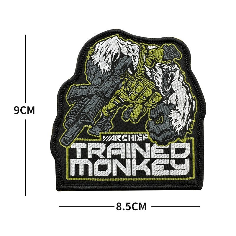 Velcro Patch WARCHIEF – Trained Monkey | WARGEAR RO