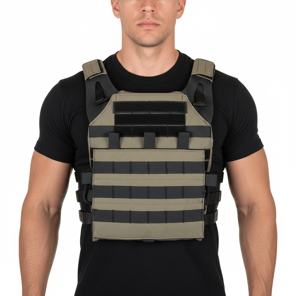 Vesta Tactica Plate Carrier Panou de Asalt – Specna Arms SATAC Ranger Green | Echipament tactic WARGEAR