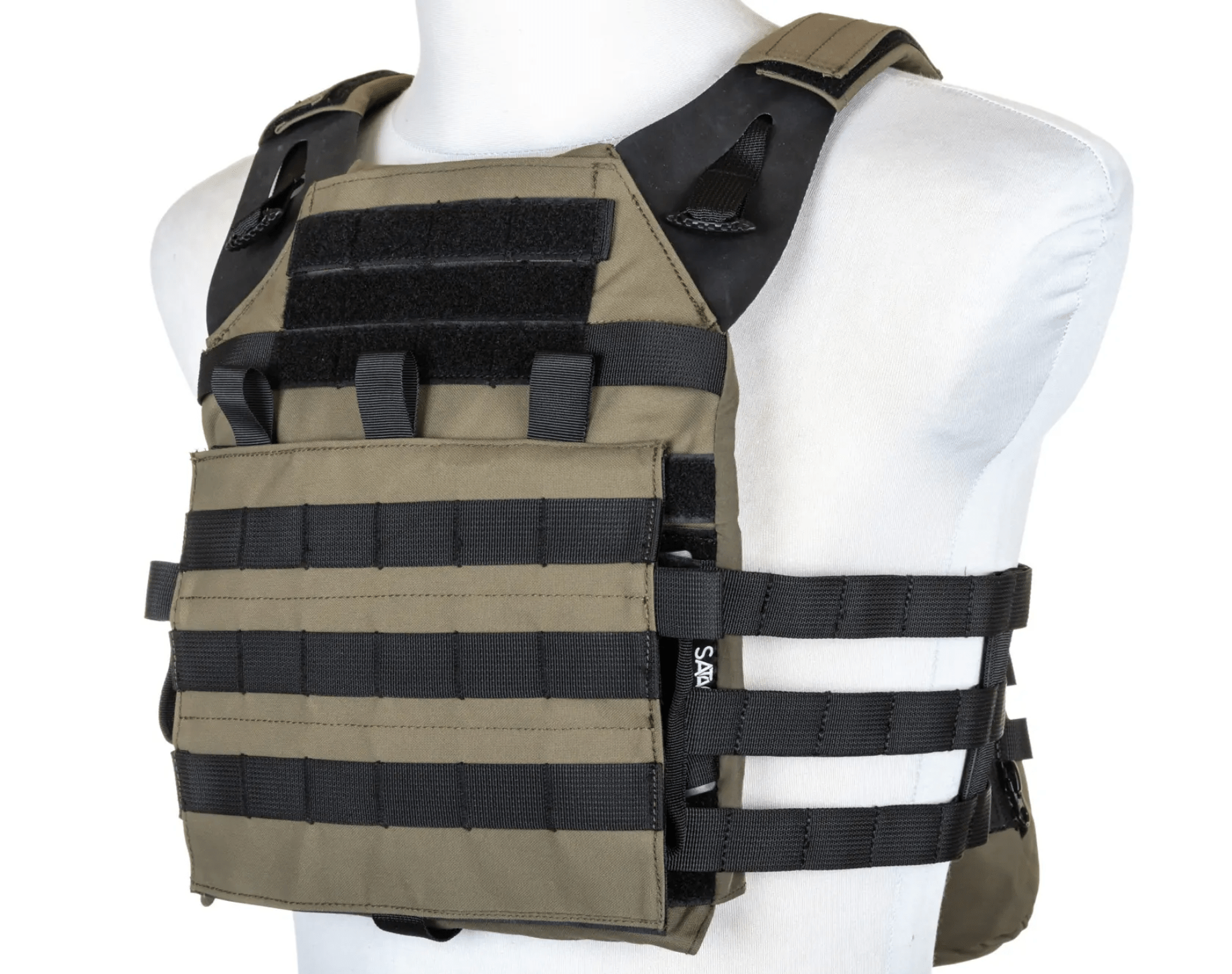 Vesta Tactica Plate Carrier Panou de Asalt – Specna Arms SATAC Ranger Green | Echipament tactic WARGEAR