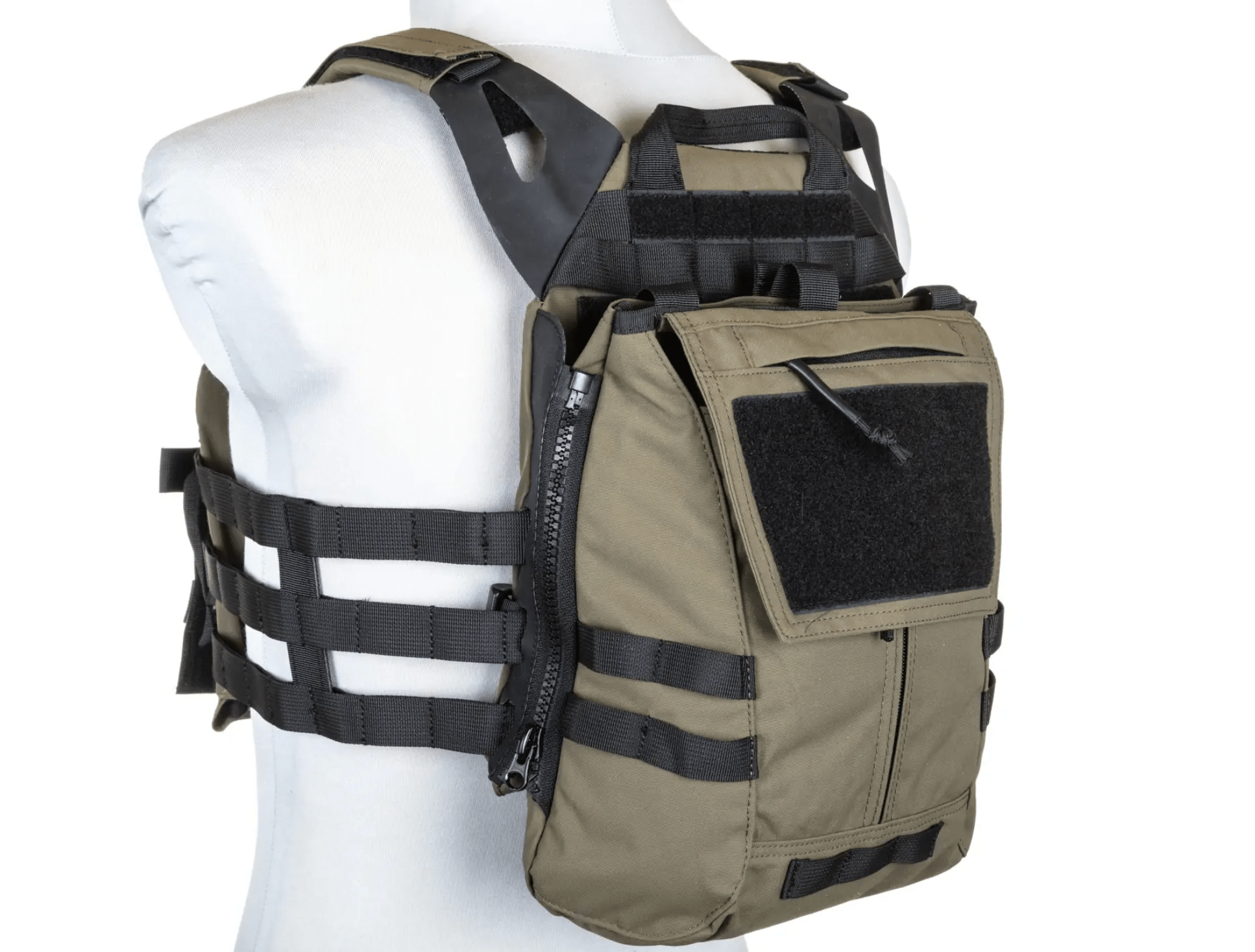 Vesta Tactica Plate Carrier Panou de Asalt – Specna Arms SATAC Ranger Green | Echipament tactic WARGEAR