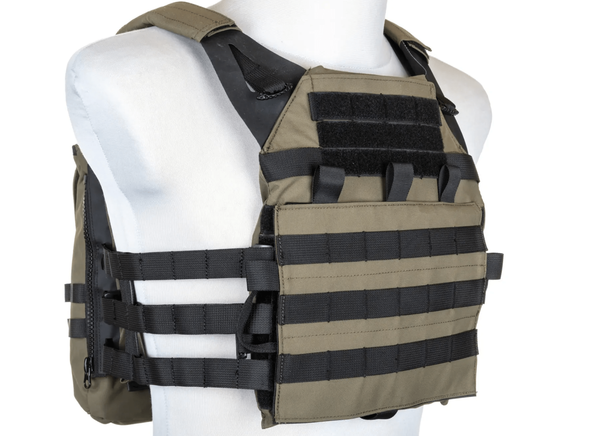 Vesta Tactica Plate Carrier Panou de Asalt – Specna Arms SATAC Ranger Green | Echipament tactic WARGEAR