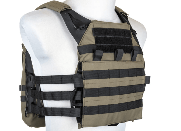 Vesta Tactica Plate Carrier Panou de Asalt – Specna Arms SATAC Ranger Green | Echipament tactic WARGEAR