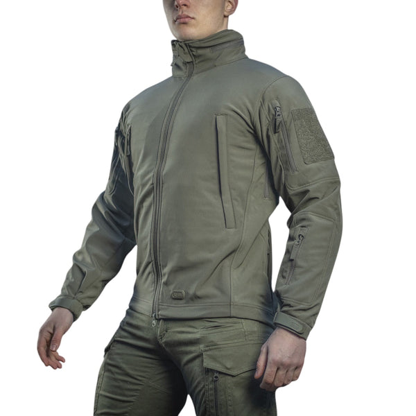 Jacheta tactica SoftShell olive M-TAC
