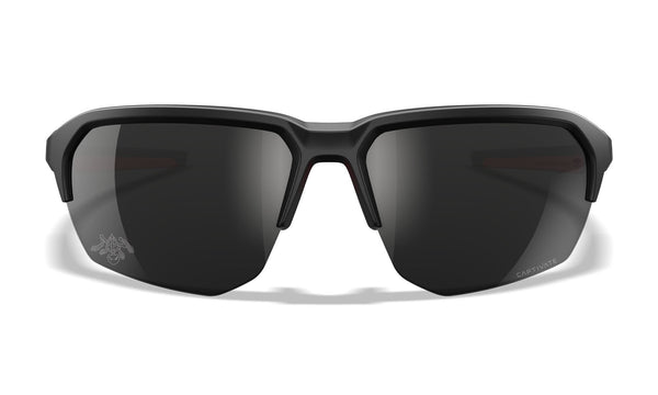 Ochelari tactici Wiley X JAKL – American Sniper Signature Series CAPTIVATE™ Black Mirror – Matte Black/Red WARGEAR