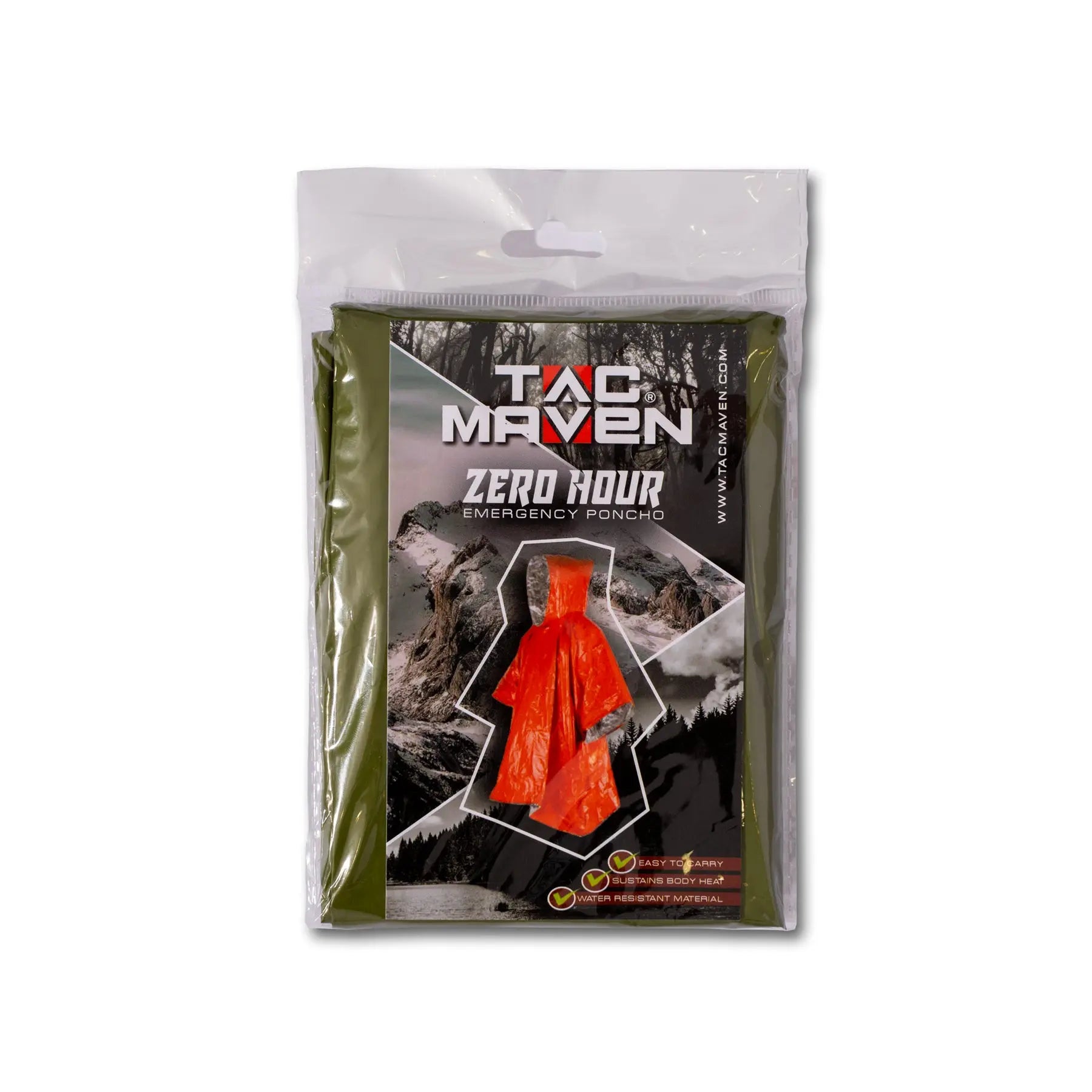 Zero Hour Emergency Poncho TAC MAVEN | Echipament tactic WARGEAR