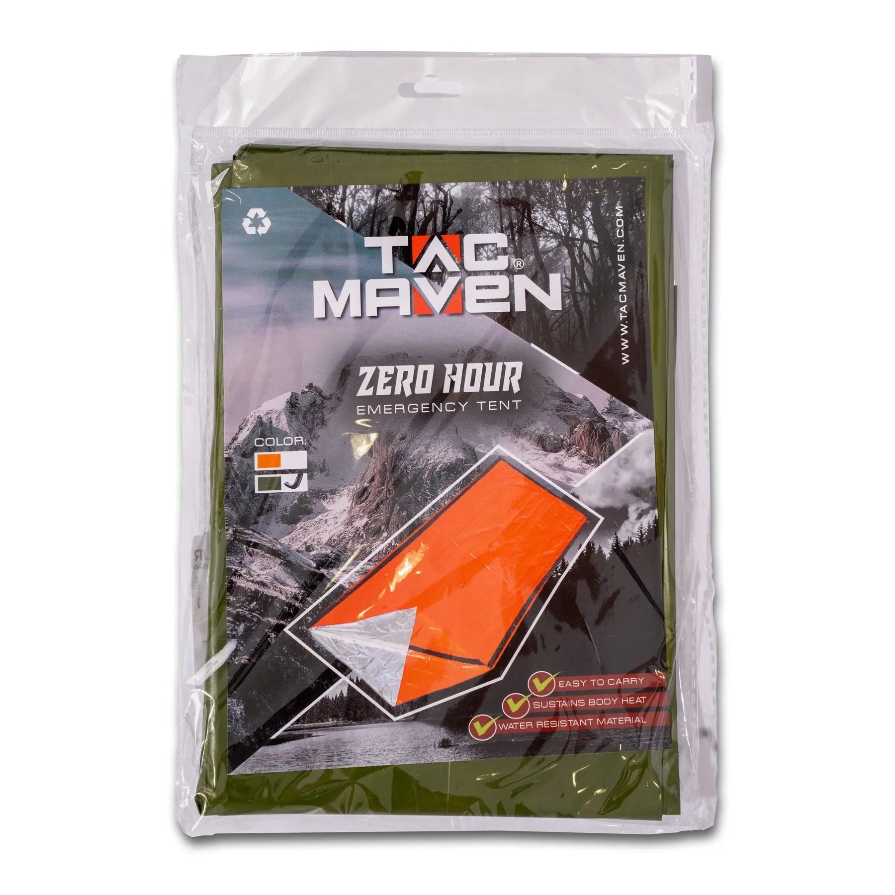 Zero Hour Emergency Sleeping Bag TAC MAVEN | Echipament tactic WARGEAR